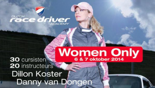 Dutch Racedriver academy women only